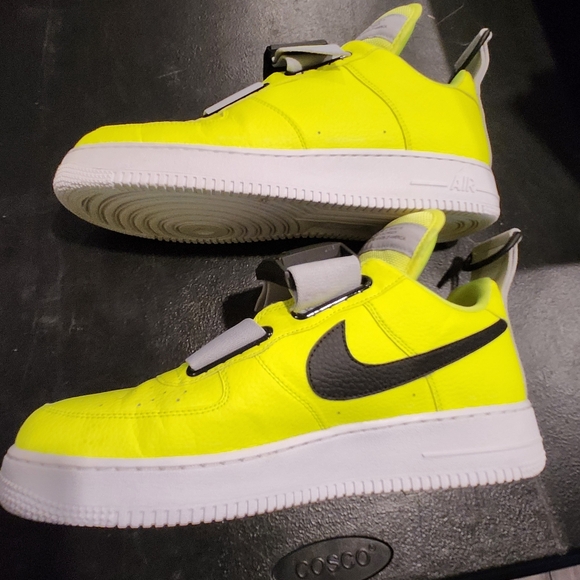 Men Nike Air Force 1 Utility Volt Mens Size US 11 - Picture 3 of 7